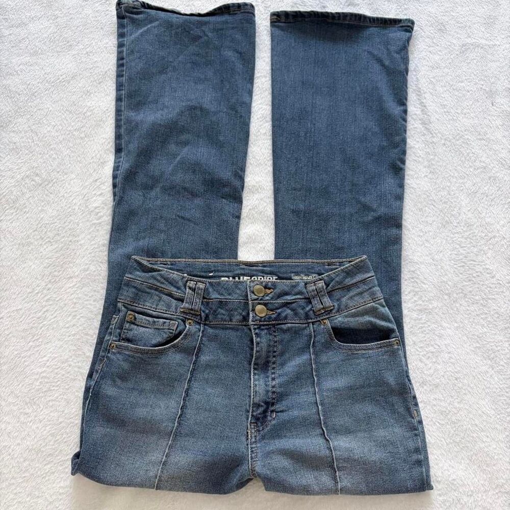 Bluespice Flare Bootcut High Rise Denim Jeans Women's 7 2000s Y2K Jean Casual